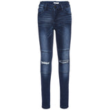 Kinder Stretch-Jeans mit Knee-Cuts